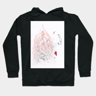 The fire that made a chapel Hoodie